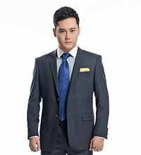 商務(wù)男士?jī)闪？坌奚砺殬I(yè)裝F001