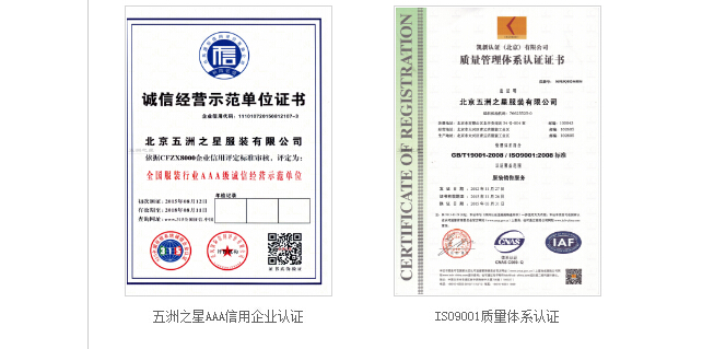 職業(yè)裝定制公司資質 職業(yè)裝定制公司資質