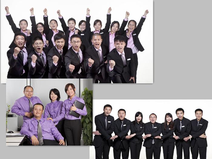 職業(yè)裝定制集體照 職業(yè)裝定制集體照