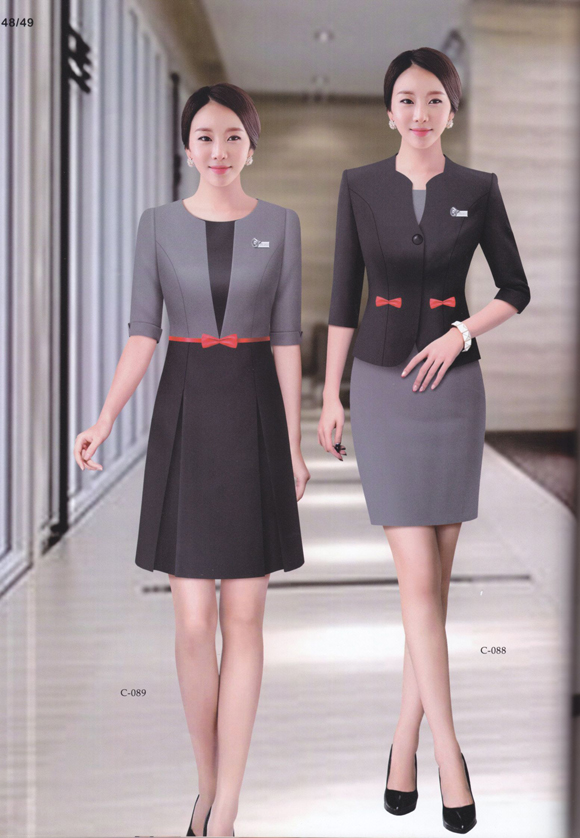 夏季女士職業(yè)裝定制款式圖 夏季女士職業(yè)裝定制款式圖