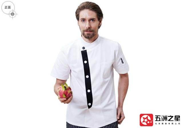 白色廚師工作服 白色廚師工作服