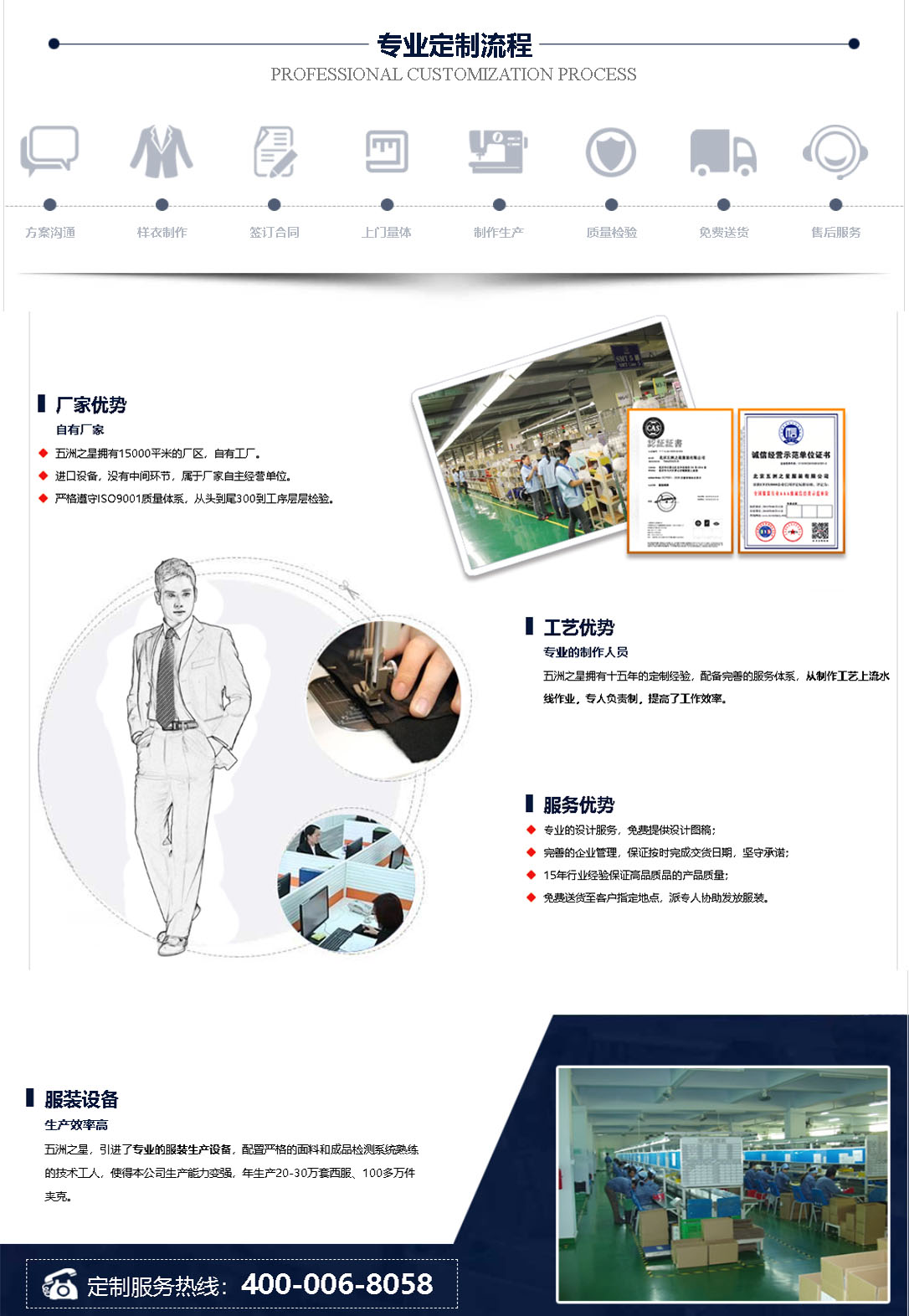 五洲之星工作服定制優(yōu)勢 五洲之星工作服定制優(yōu)勢